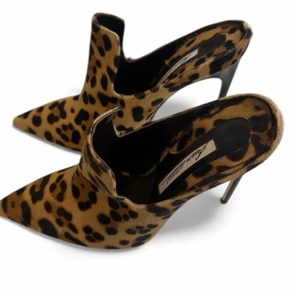 Brian Atwood‎ Women's Sexy/EDGY Leopard Stiletto Heels Size 37 (7) NEVER WORN! - Picture 3 of 6